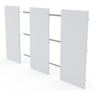 Enseigne murale - Panneau mural sur traverses Enseigne murale - Panneau mural sur traverses